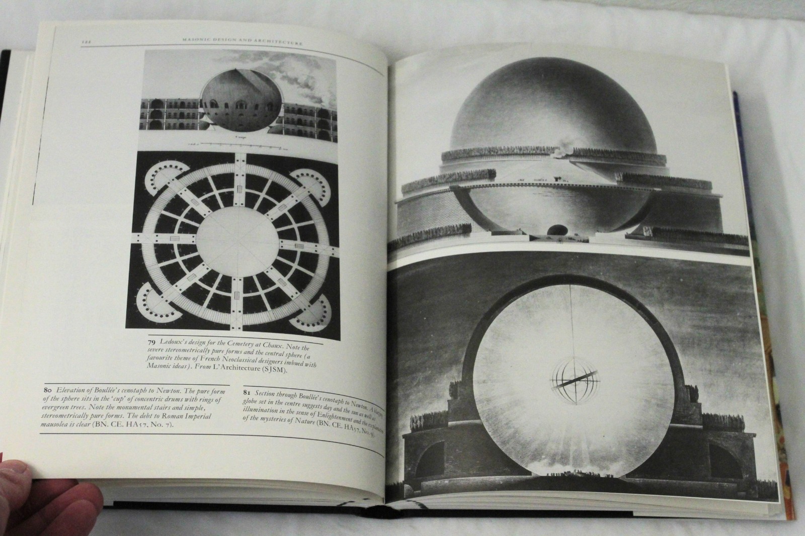 The Art and Architecture of Freemasonry by James Stevens Curl HCDJ 1993 Occult