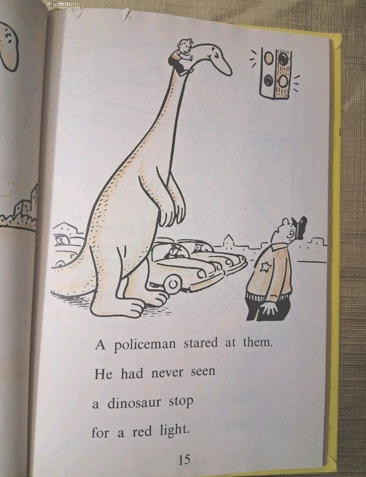 Danny and The Dinosaur by Hoff Hardcover Vintage 1958 1st Ed An I Can Read Book