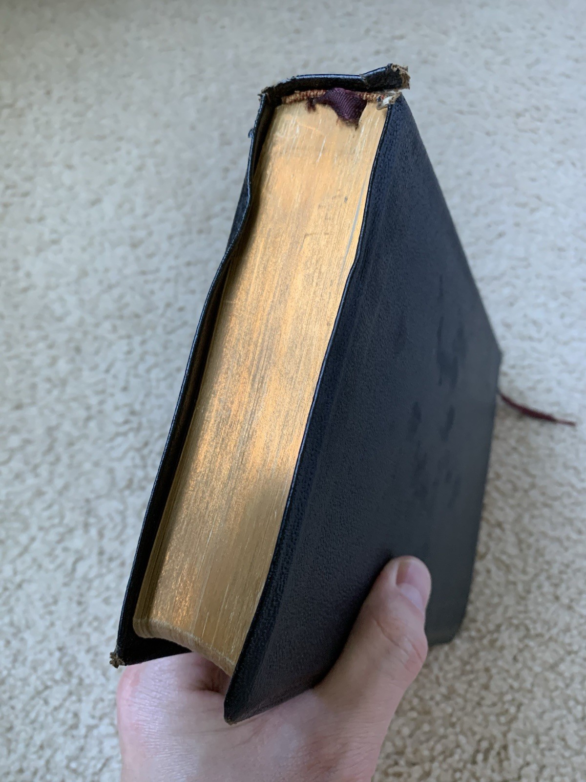 The Amplified Bible AMPC – 1965 Edition 4th Printing – Zondervan Leather