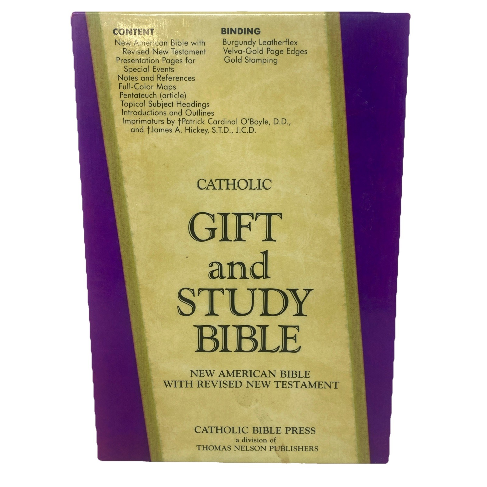Catholic Gift And Study Bible Catholic Bible Press In Box