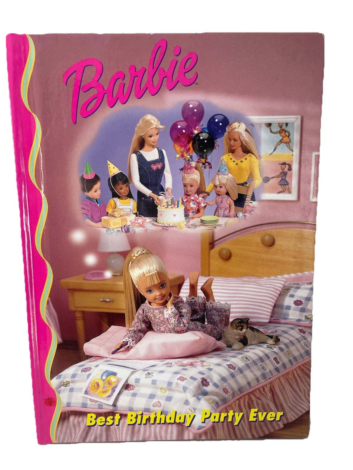 Lot of 10 Barbie & Friends Book Club Hardcover Children’s Books 1998 Set