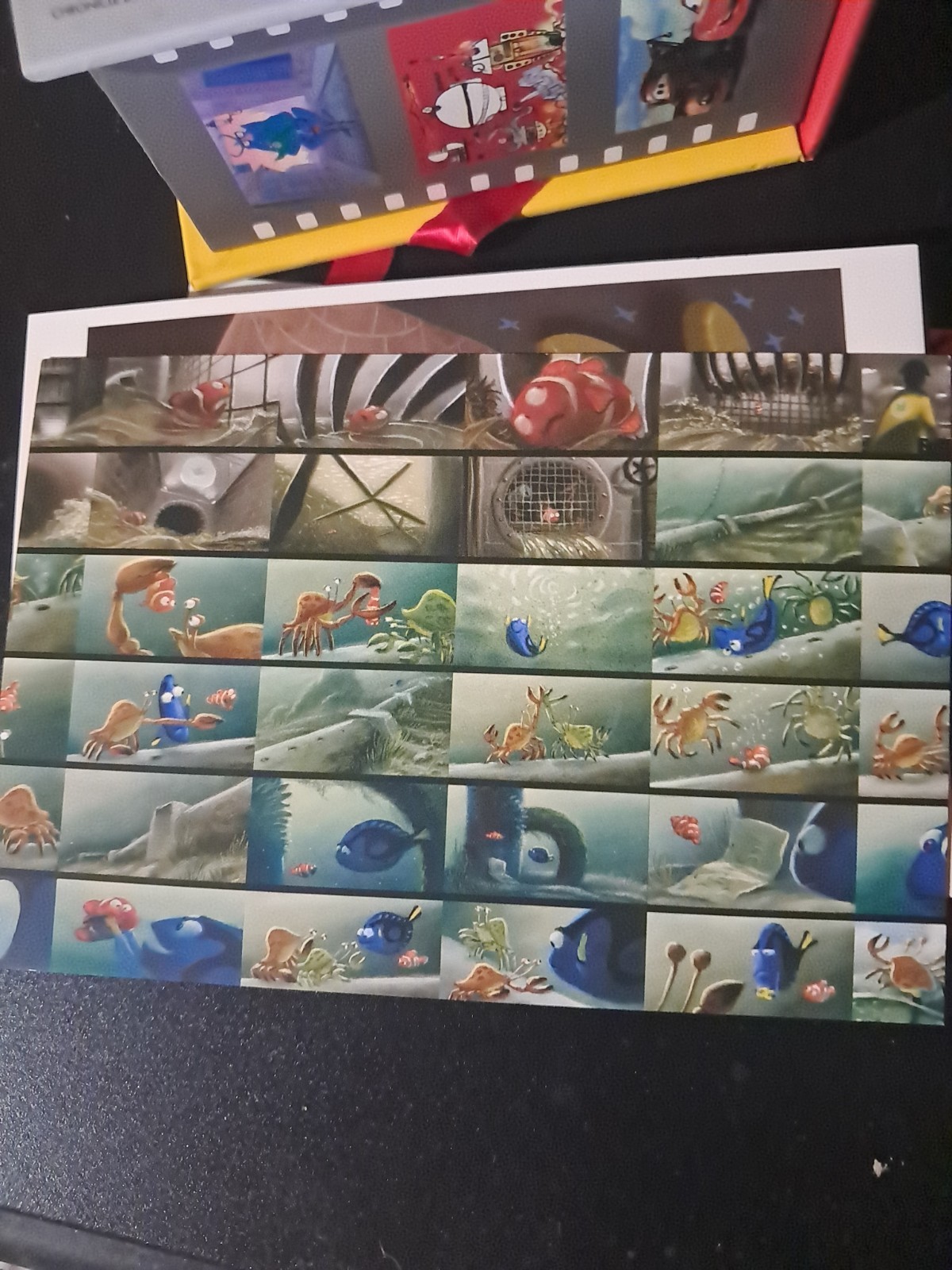 Disney 2005 Art of Pixar Post Cards Clips From Movies 55 Clean Postcards