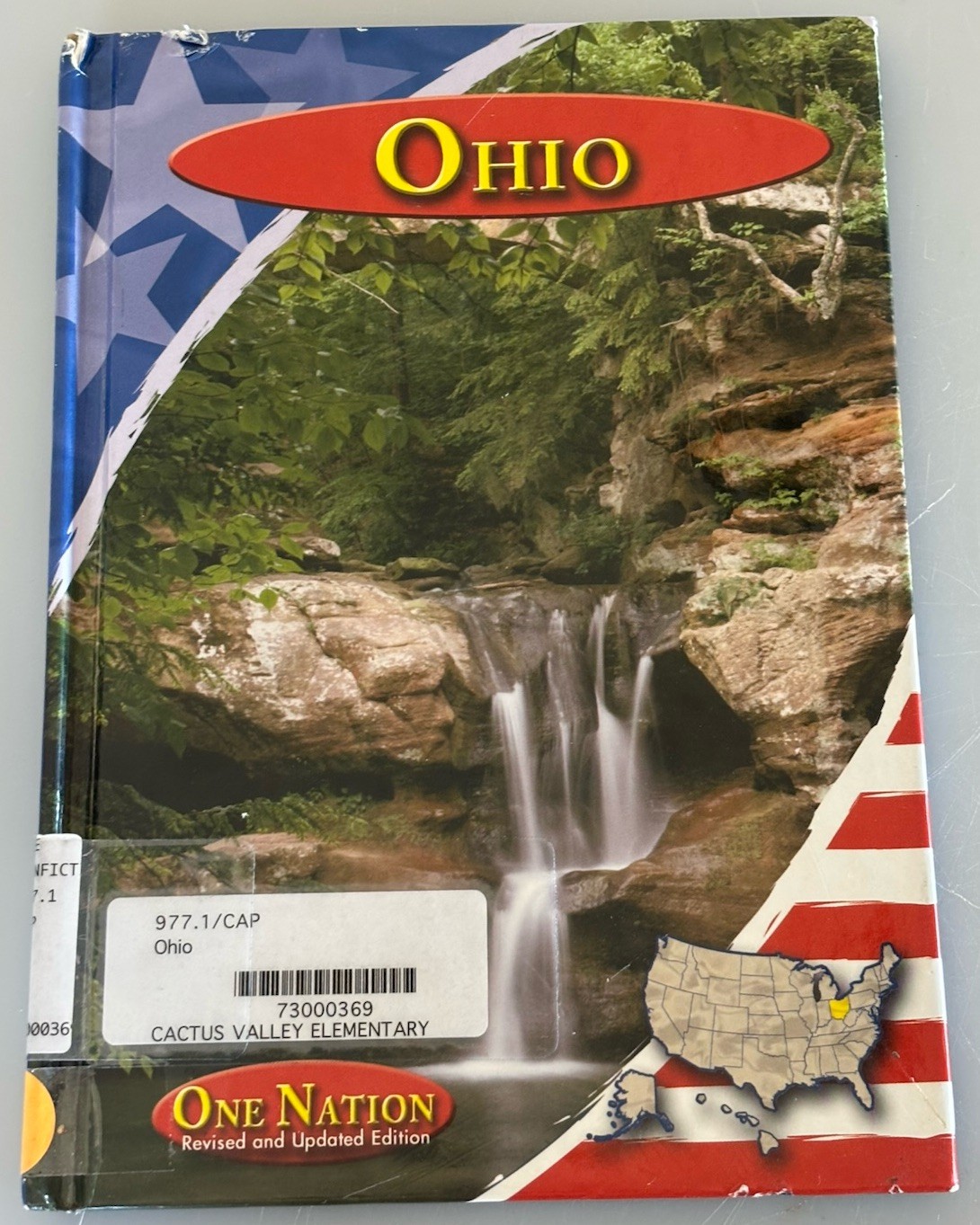 3 Capstone One Nation Books Ohio Illinois Indiana