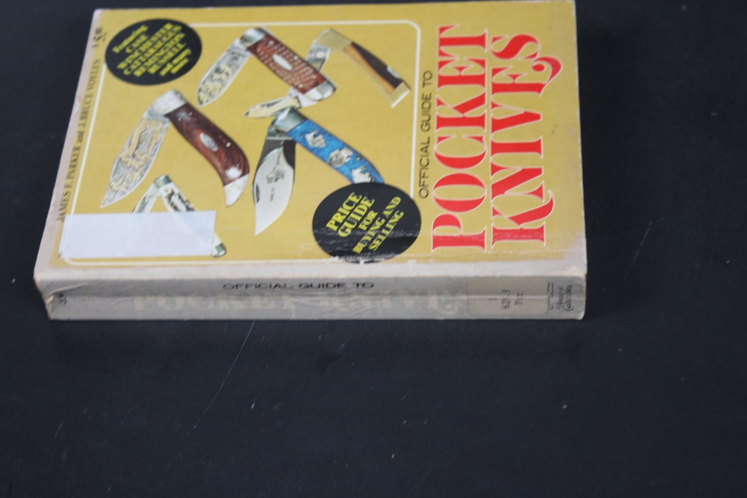 Official Guide to Pocket Knives Parker Voyles 1976 Price Guide Knife Collecting