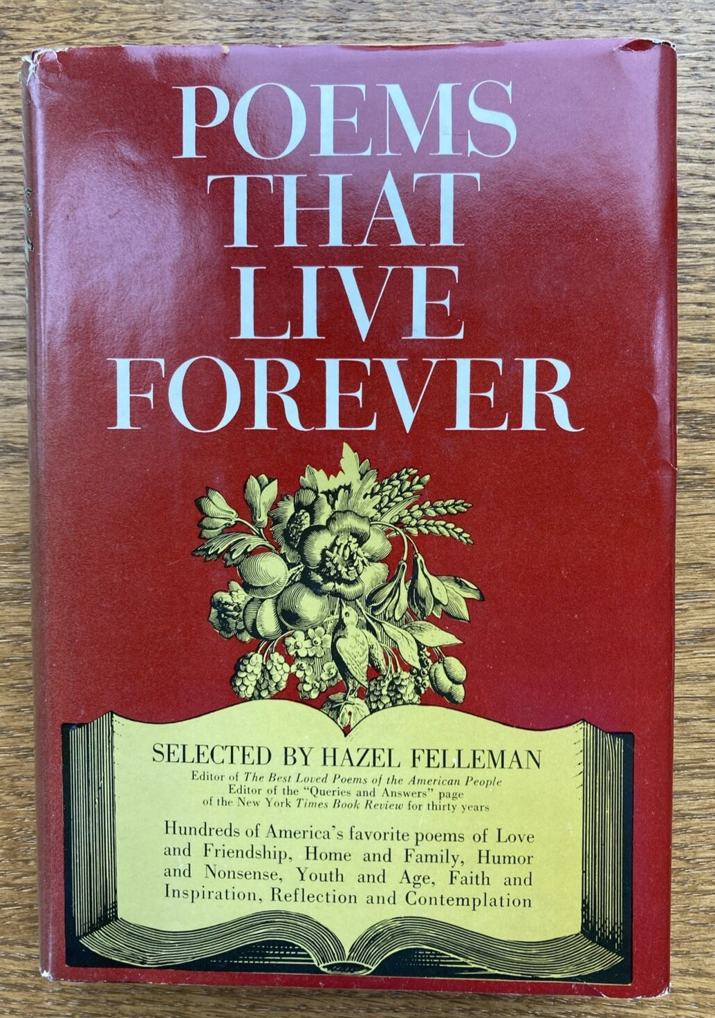 1965 POEMS THAT LIVE FOREVER selected by Hazel Felleman