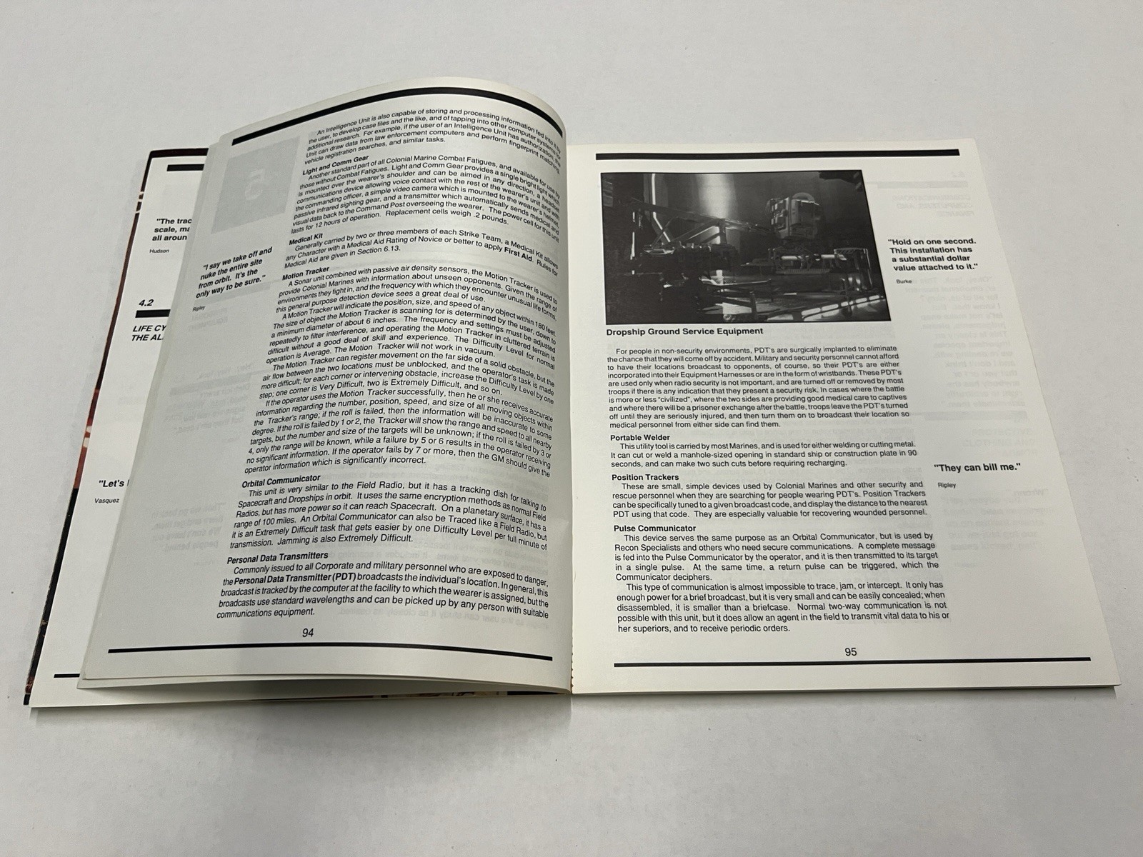 Aliens Adventure Game Barry Nakazono Leading Edge Games Book 20200