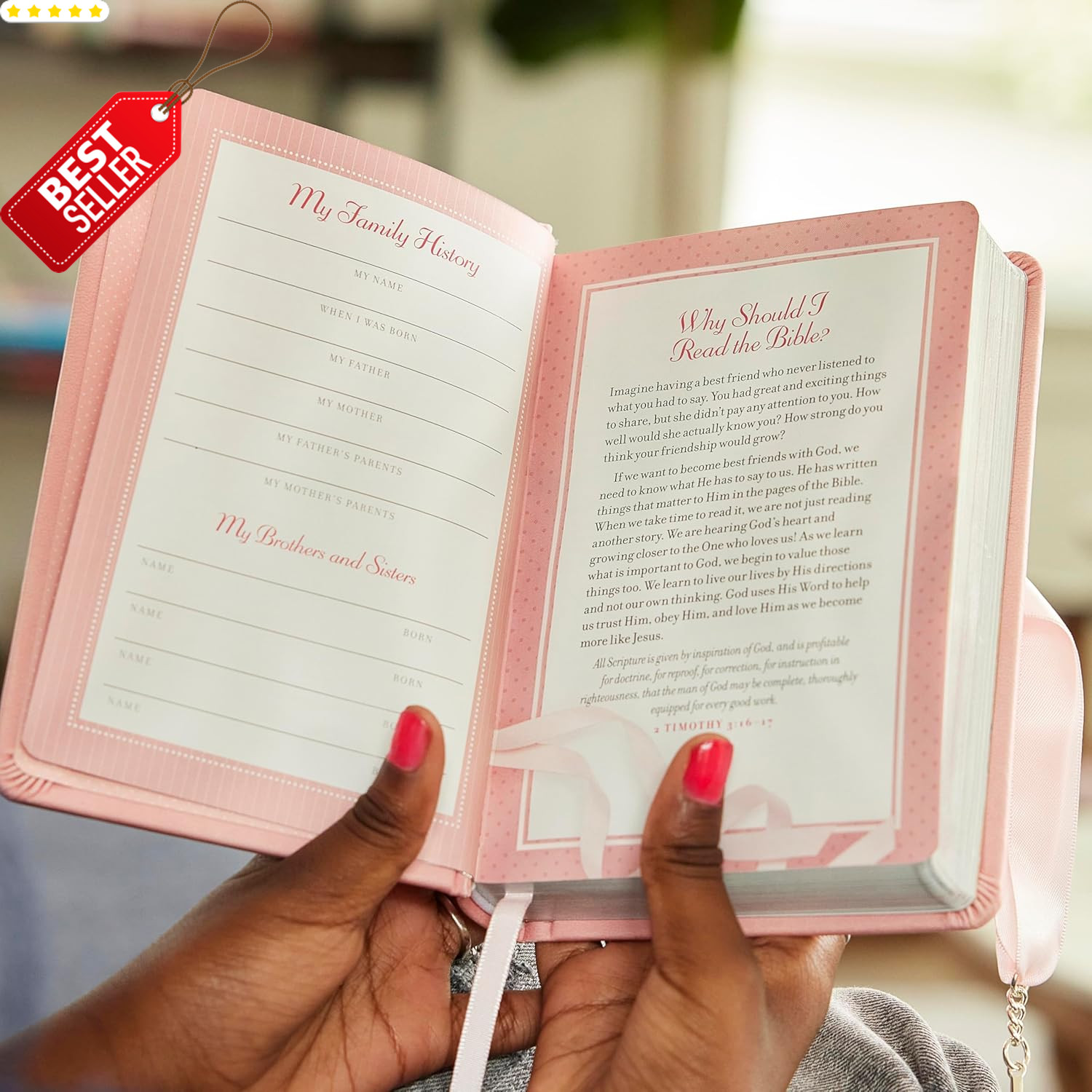 NKJV Simply Charming Bible Hardcover Pink Edition – US