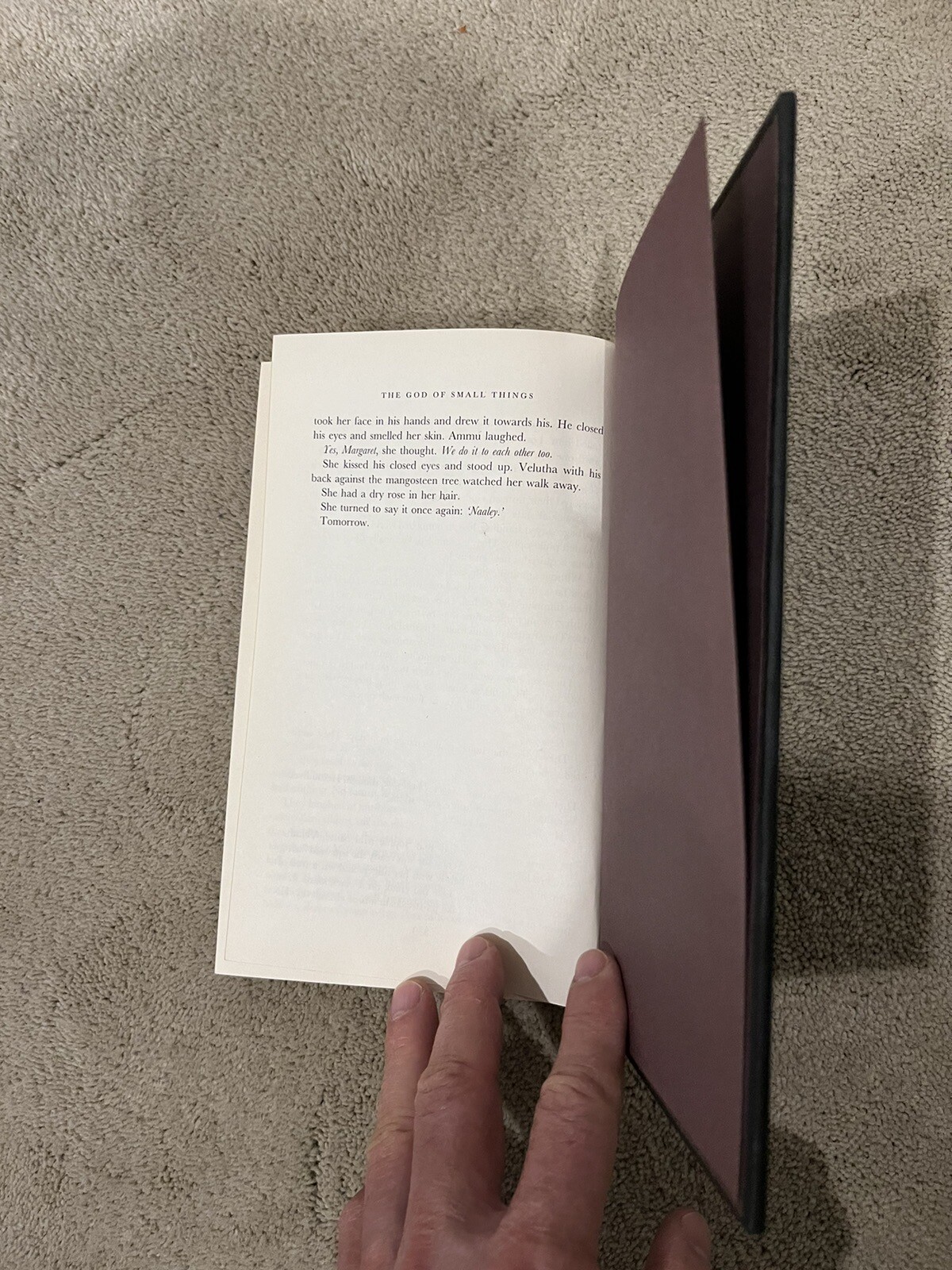 The God Of Small Things, Arundhati Roy. IndiaInk 1997. Fourth Printing.