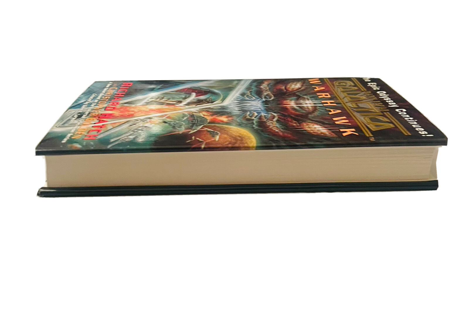 Battlestar Galactica: Warhawk – Hardcover by Richard Hatch & Christopher Golden