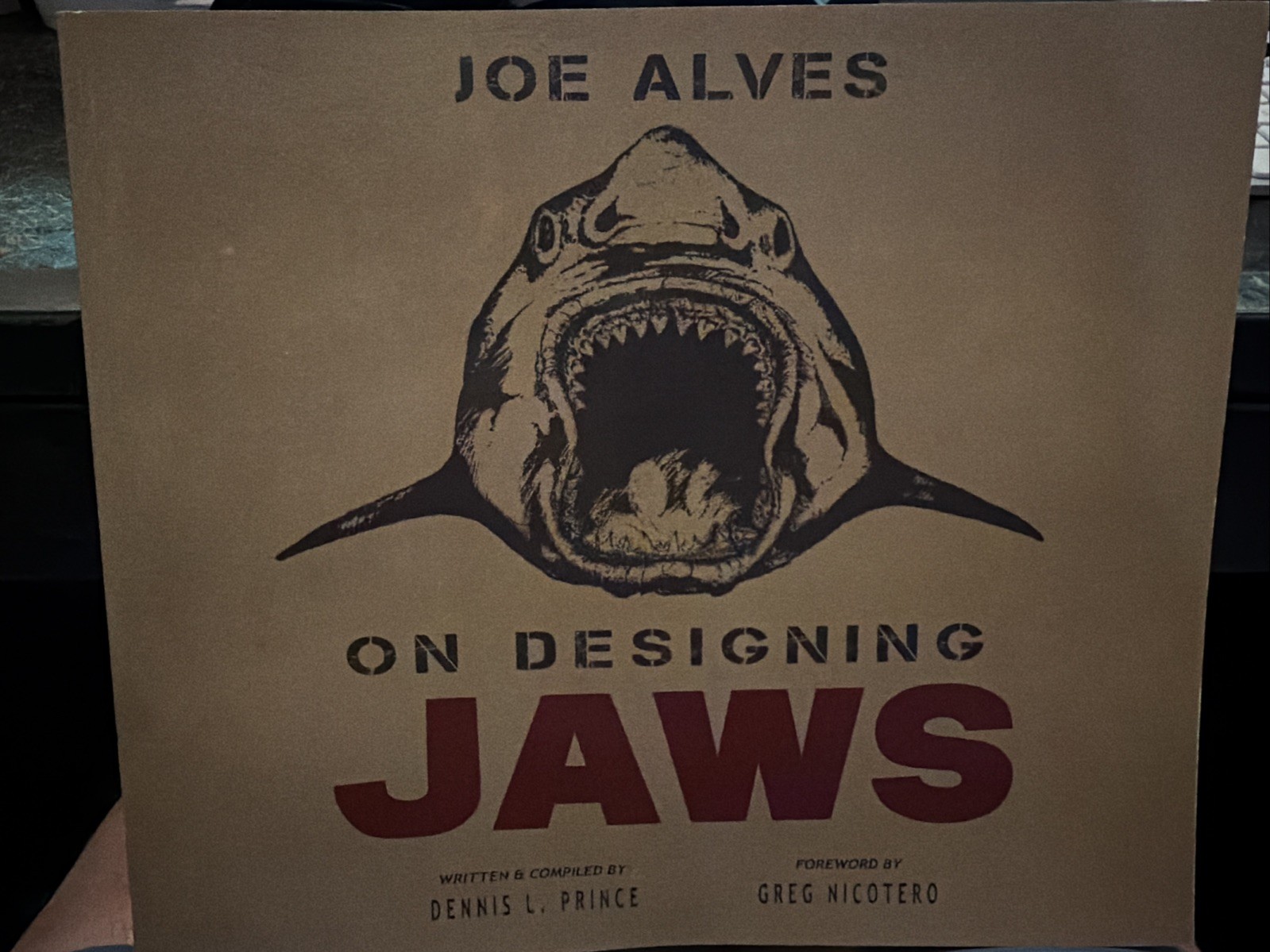 Designing Jaws Sketch Book SHARK By Joe Alves CATALINA 1st ED Steven Spielberg