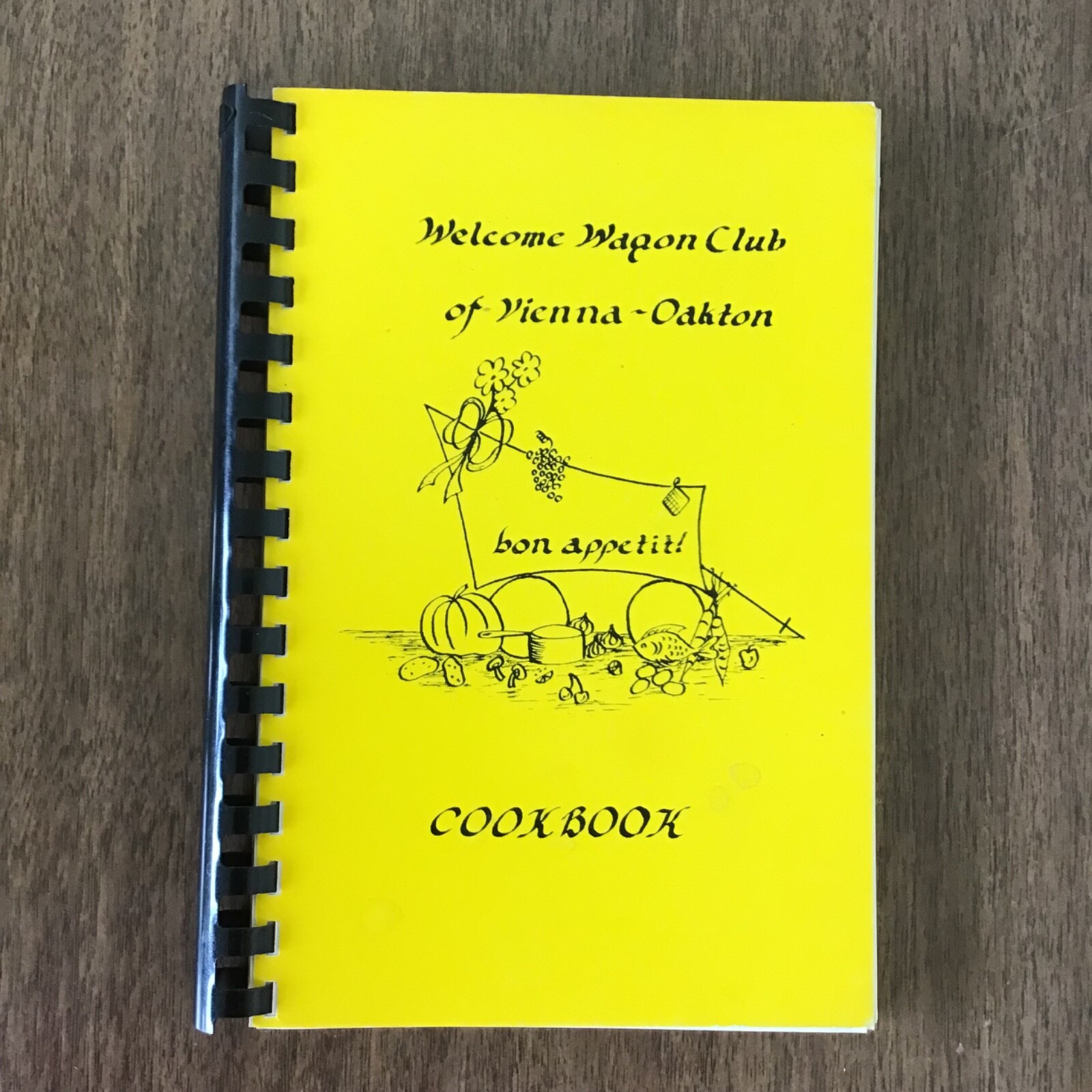 Vienna Oakton Virginia Welcome Wagon Club Vtg 1982 Cookbook SEE INDEX PHOTOS