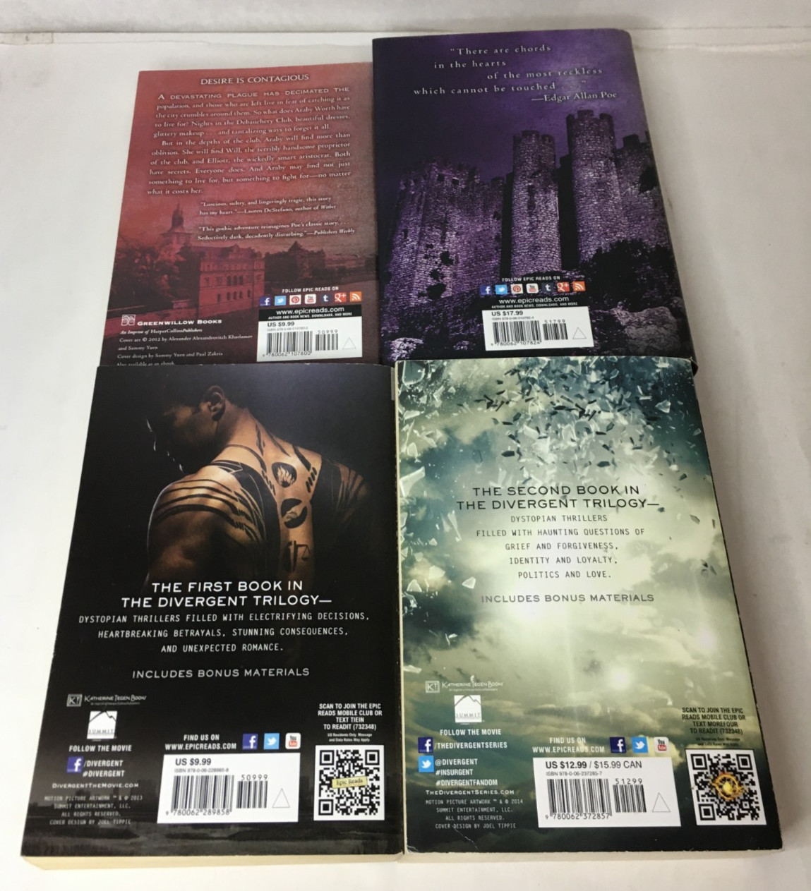 Lot of 8 Young Adult Books / First Book #1’s – GENRE: Fantasy DYSTOPIAN Sci-Fi