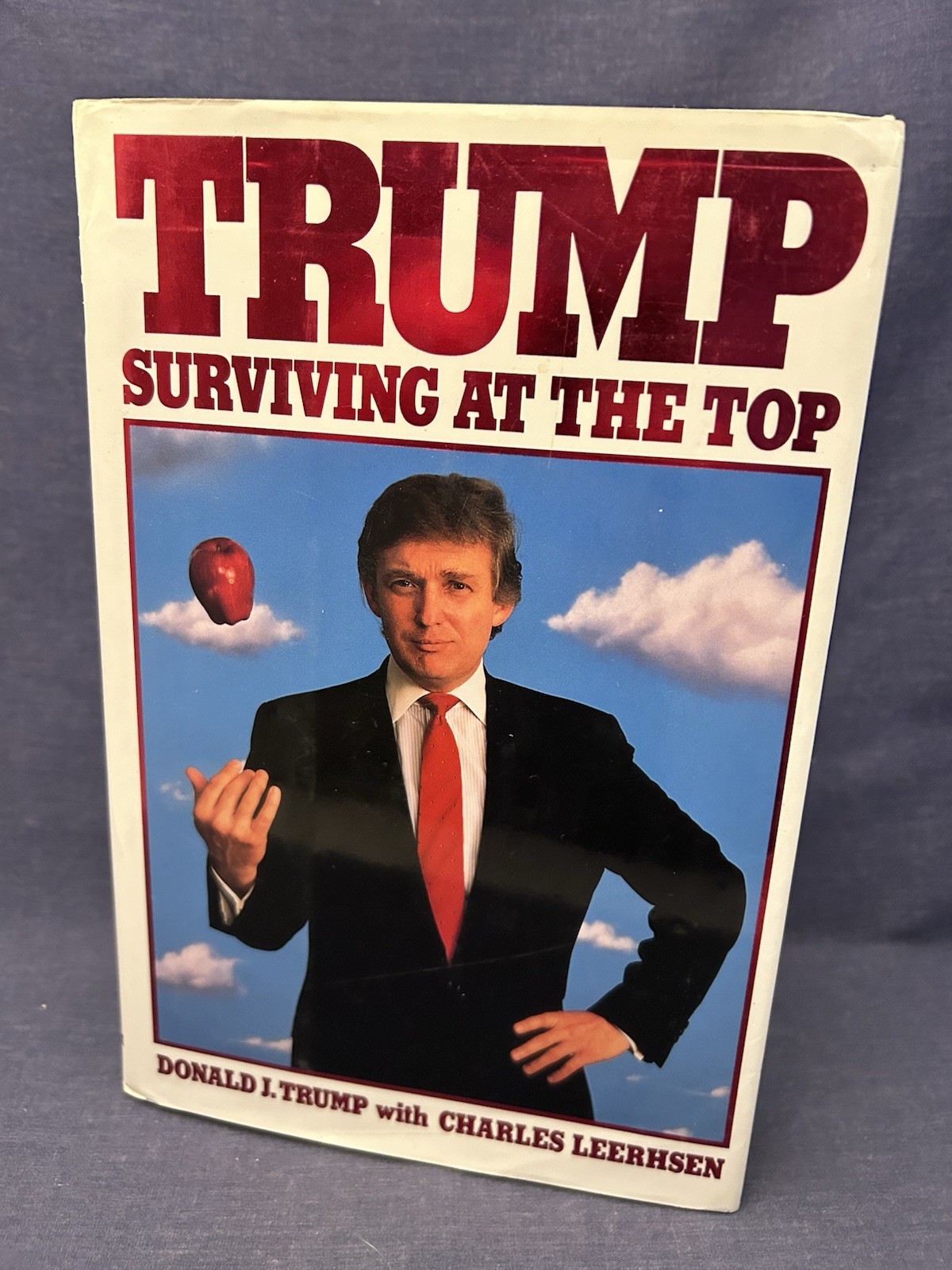 Lot 2 Donald Trump Surviving at the Top 1st editions Art of the Comeback HC DJ
