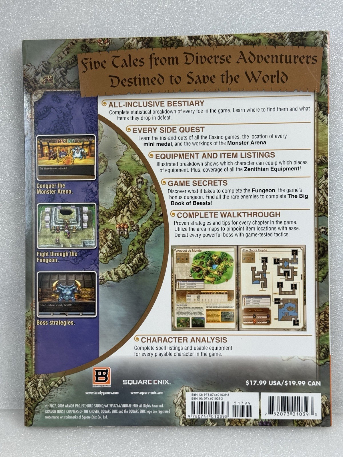 Dragon Quest IV: Chapters of the Chosen Brady Games Official Strategy Guide