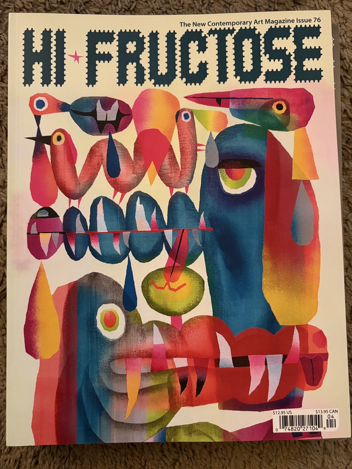 Hi Fructose Magazine Lot of 6 Issues 2009-2025 Volumes 11 55 56 57 74 76
