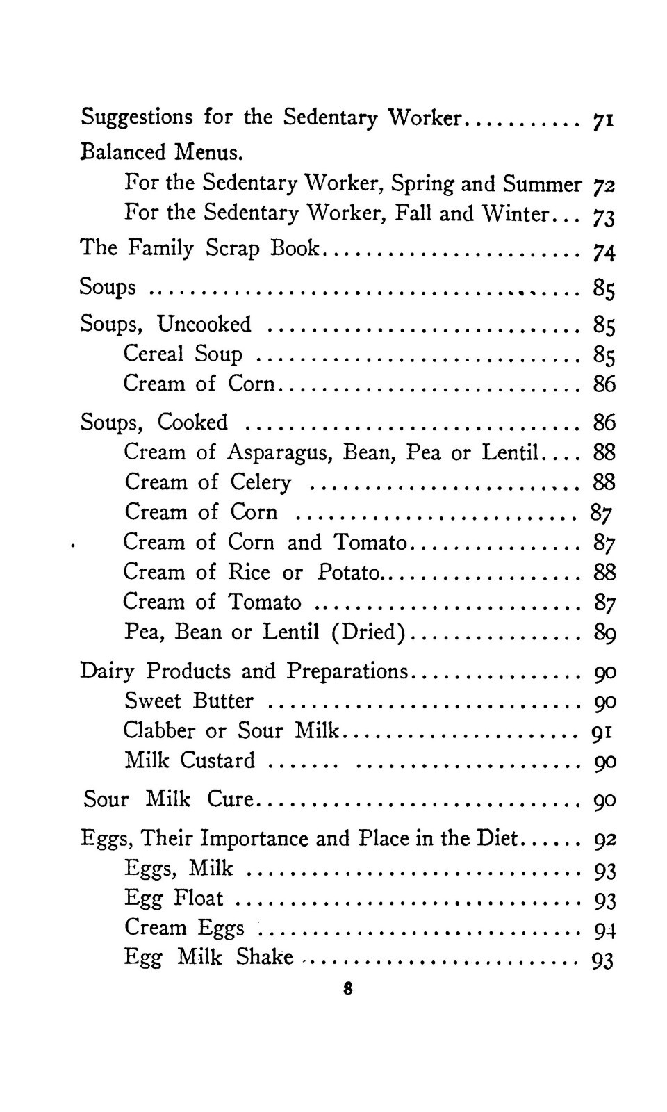 250 Meatless Menus And Recipes Cook Book “1910” 178 Pages