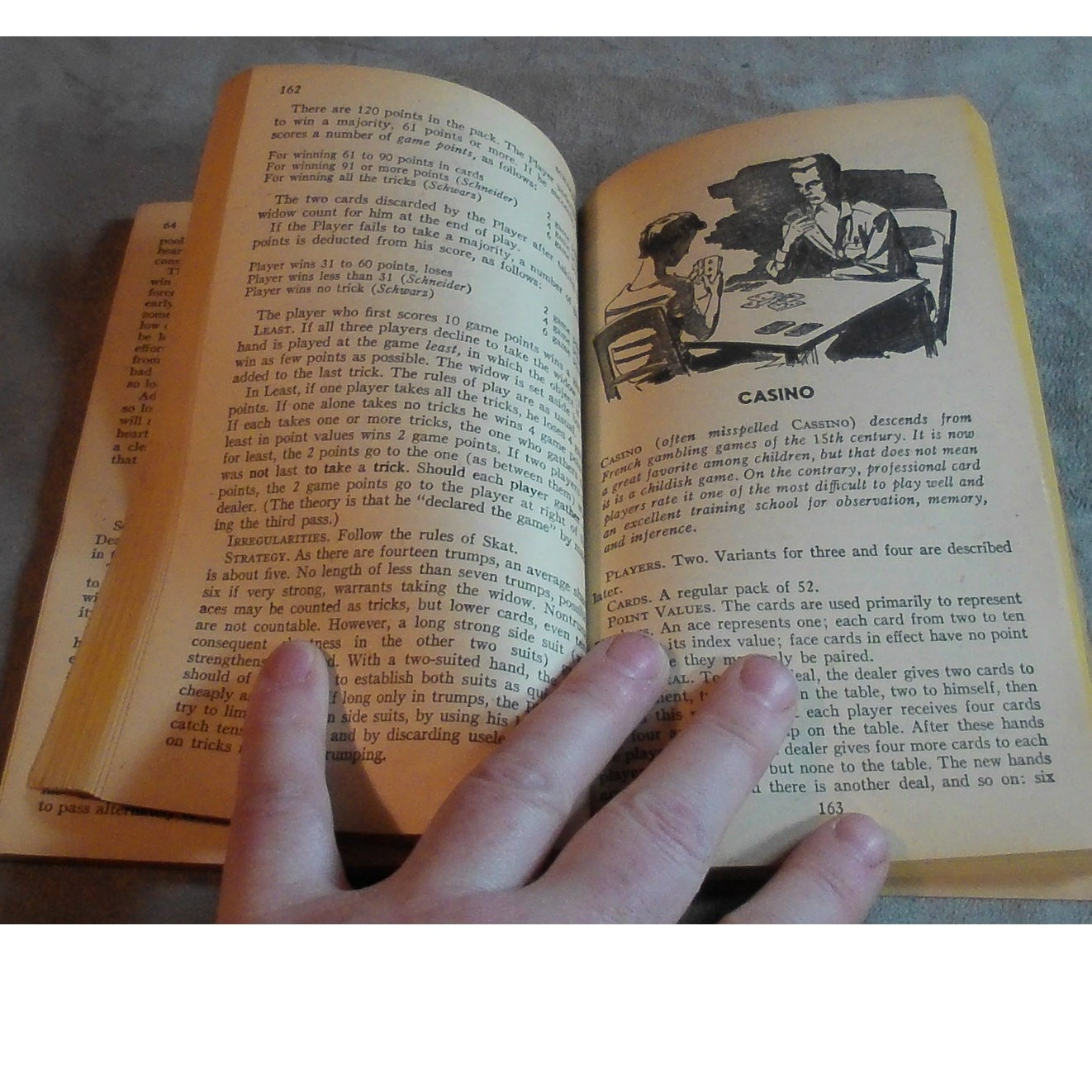 Hoyles Rules of Games Signet Paperback 1963 44th Printing Morehead/Mott-Smith