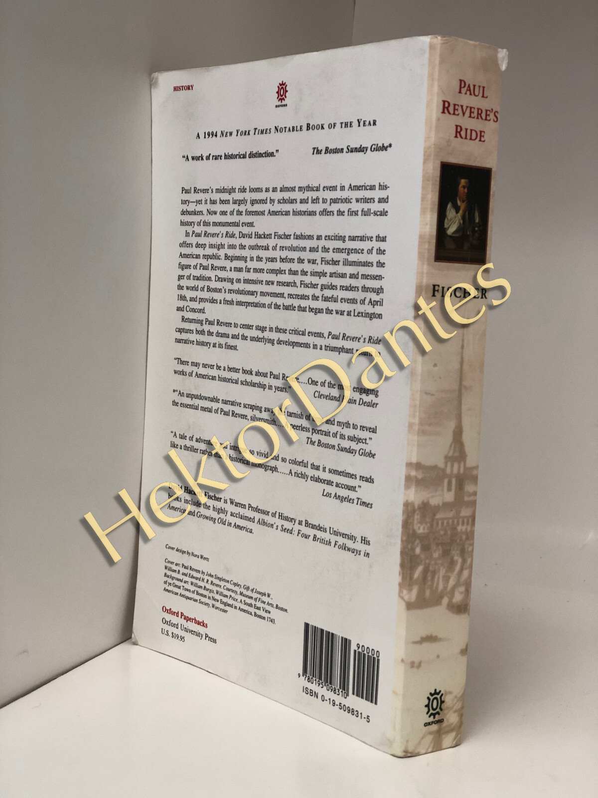 Paul Revere’s Ride by David Hackett Fischer (1994, Softcover)