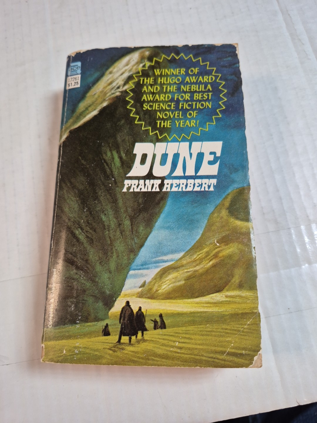 Dune Frank Herbert Ace Vintage Paperback Science Fiction Book $1.25 2nd Edition