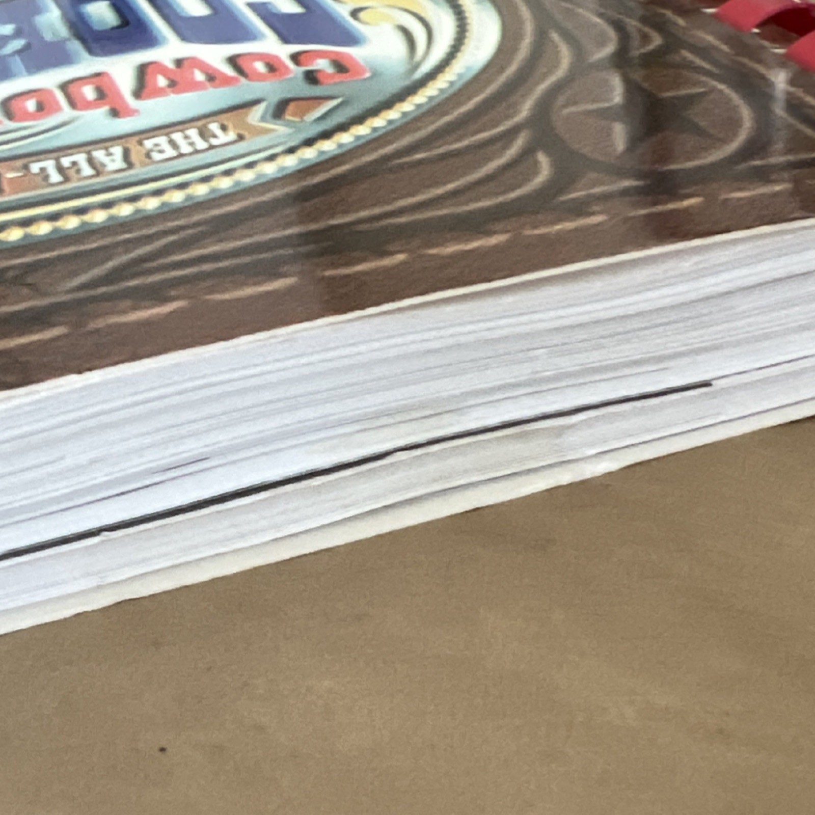 All American Cowboy Cookbook Ken Beck Jim Clark Spiral Bound 300+ Recipes