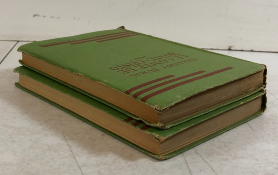 Le Comte de Monte-Cristo, 2 volumes, Dumas, 1938, E-120