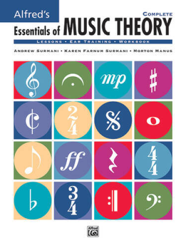 Alfred’s Essentials of Music Theory: Complete, Book & 2 CDs – GOOD