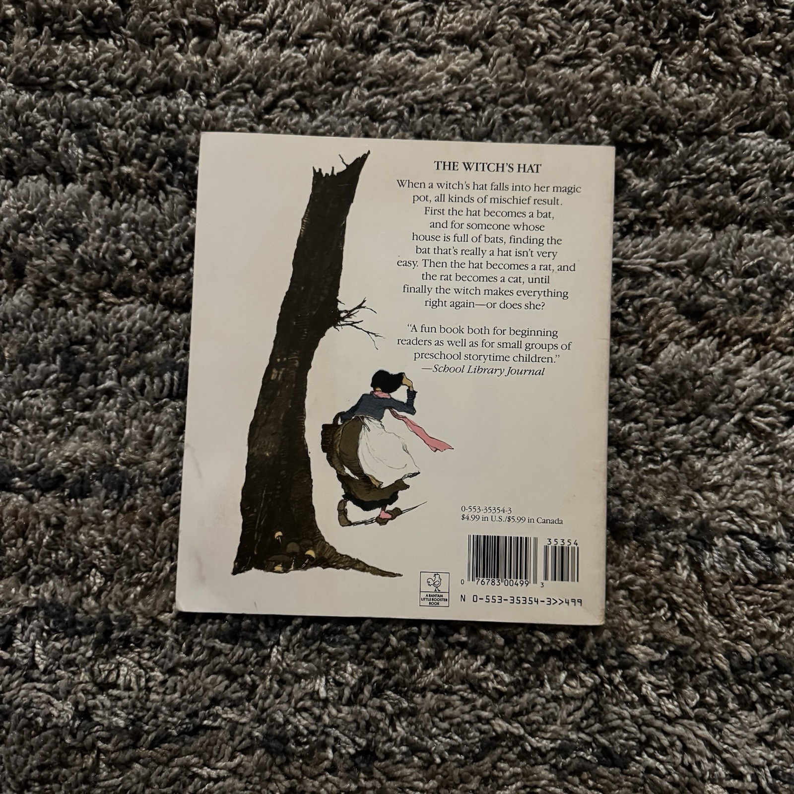 THE WITCH’S HAT : by Tony Johnston : illus Margot Tomes : vintage