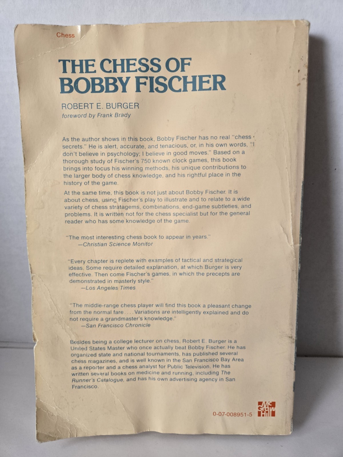 Lot 5 Bobby Fischer Chess Books, Second Piatgorsky Cup, Profile of Prodigy