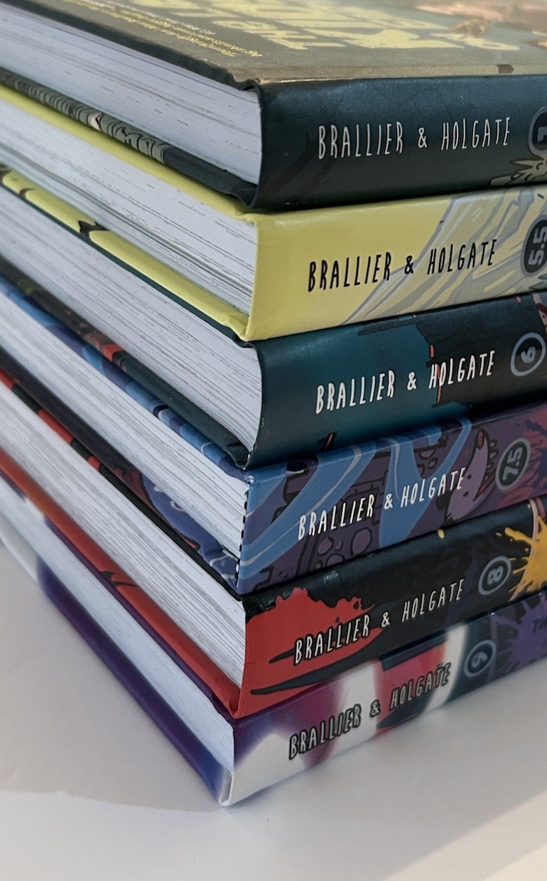 THE LAST KIDS ON EARTH Hardcover Chapter Books by Max Brallier Netflix Lot Of 6