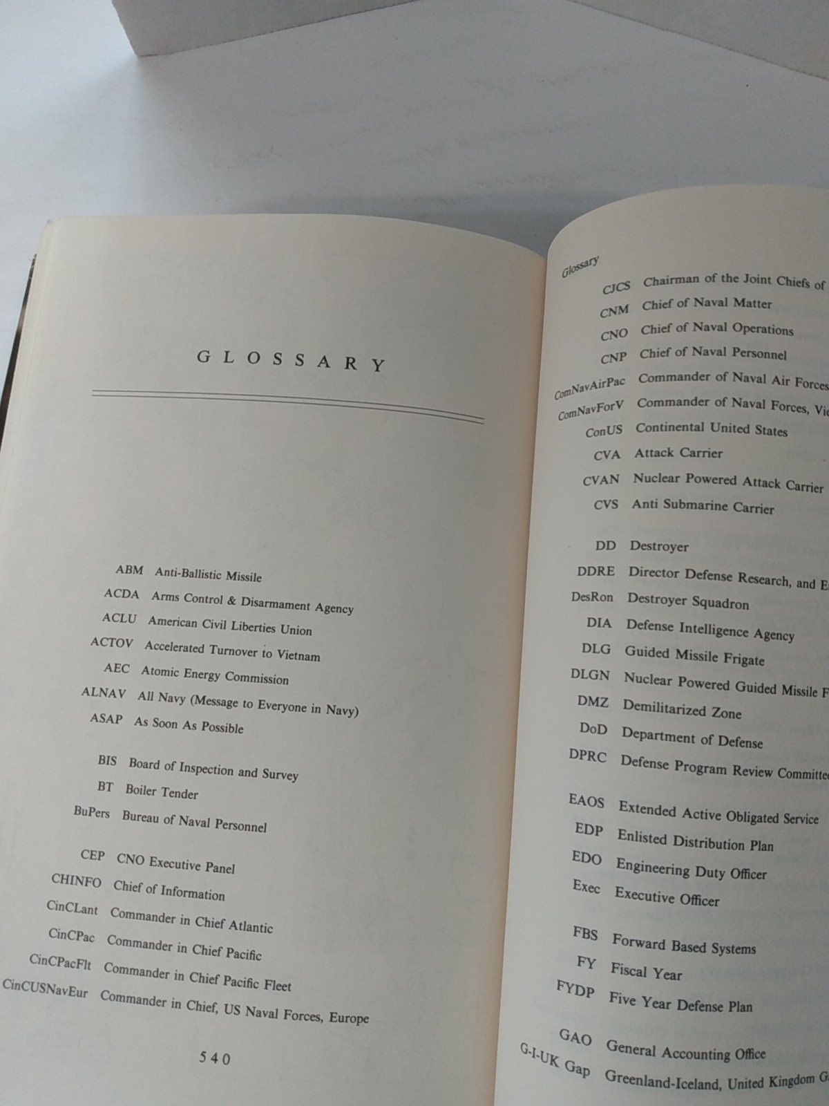 Nixon Cold War military policy book, On Watch: A Memoir Elmo R Zumwalt Jr. HCDJ
