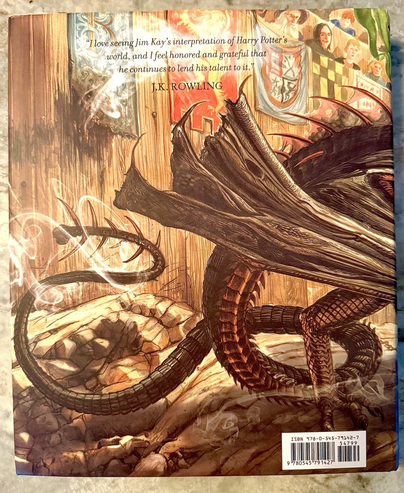 Harry Potter & The Goblet of Fire by J. K. Rowling Illustrated By Jim Kay NEW