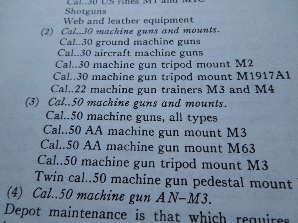 U.S. Dept. of the Army Rebuild Standards for Small Arms Material 178 Pages 1953