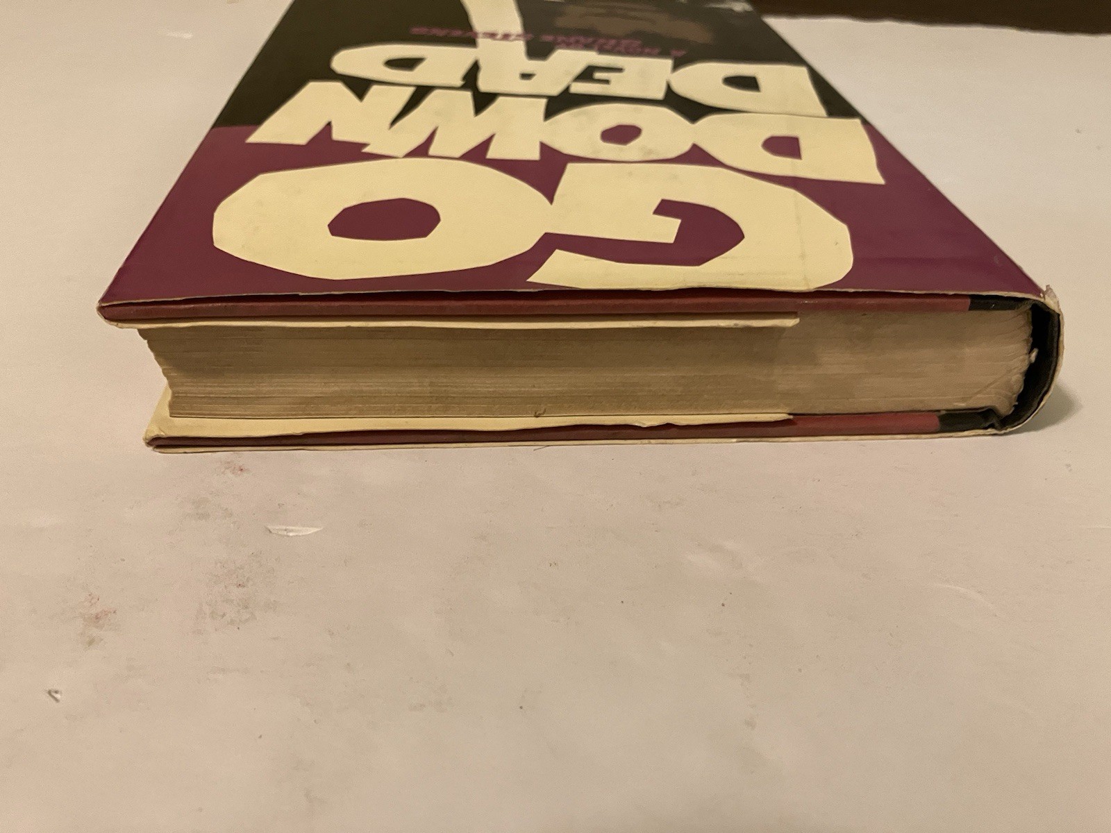GO DOWN DEAD SHANE STEVENS 1966 HC DJ 1ST WILLIAM MORROW HARLEM GANG LIFE YOUTH