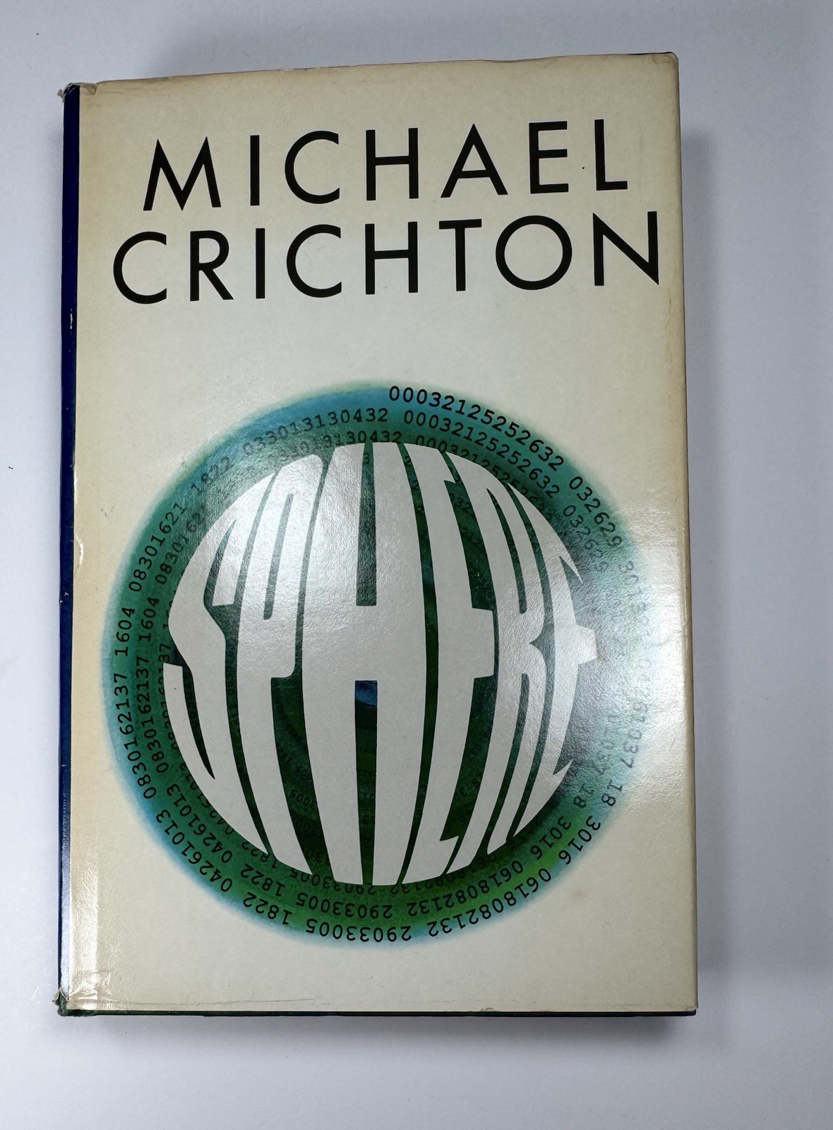 1987 Michael Crichton Sphere Borzoi Books Book Club Edition A. A. Knopf Inc Exc!