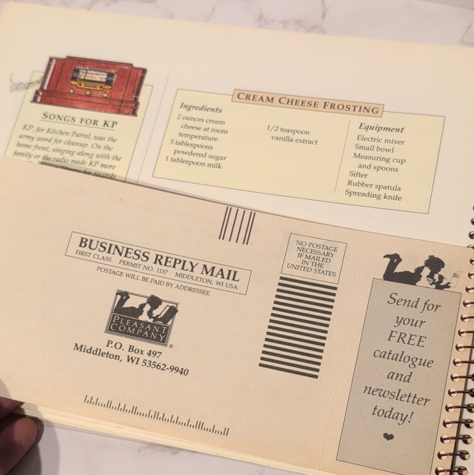 Pleasant Company American Girls Pastimes Portfolio Box Set Games