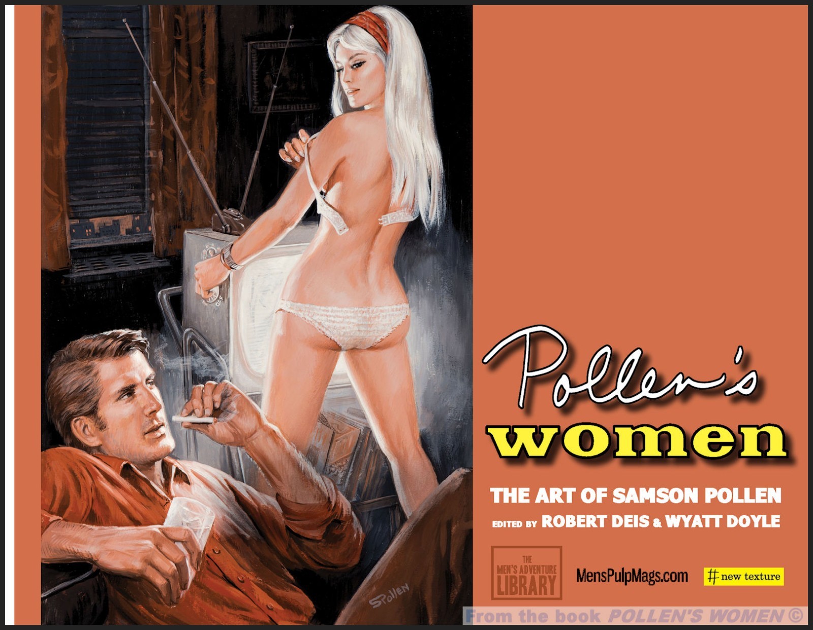 POLLEN’S WOMEN: THE ART OF SAMSON POLLEN – a full color, hardcover pulp art book