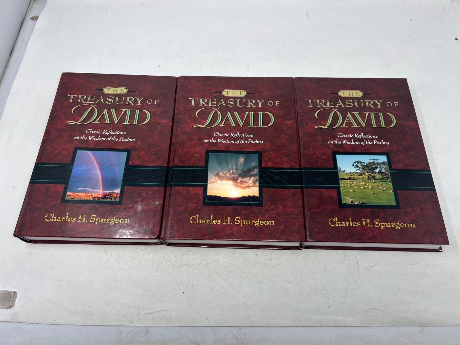 The Treasury of David (3 Volumes Set), Spurgeon, C. H., Very Good Book