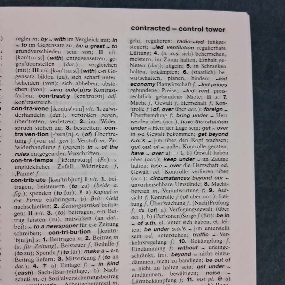 Langenscheidts Handwörterbuch Englisch German-English Bilingual Dictionary