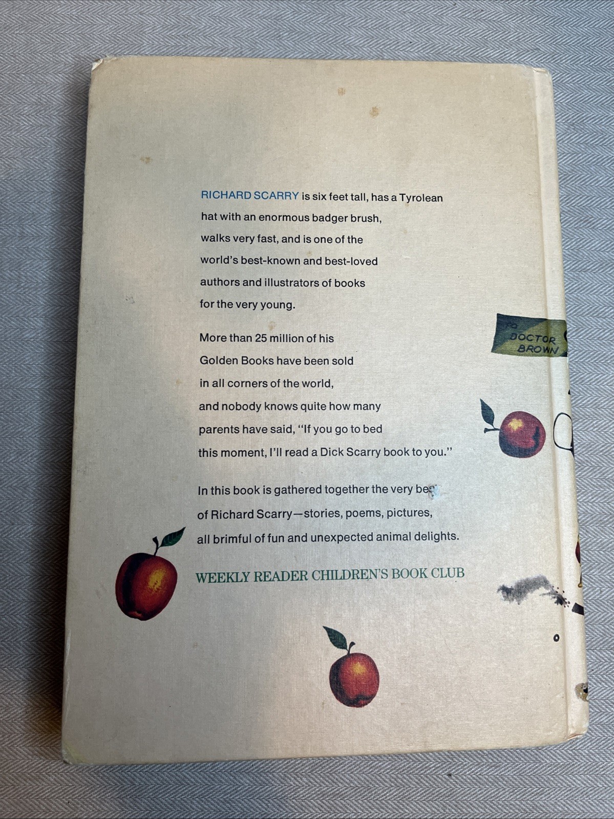 Richard Scarry’s Best Storybook Ever Golden Press 1968 Vintage Children’s Book