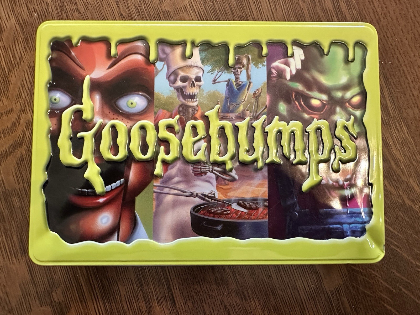 Goosebumps 2015 Retro Scream Collection Limited Edition Tin with Five Books New