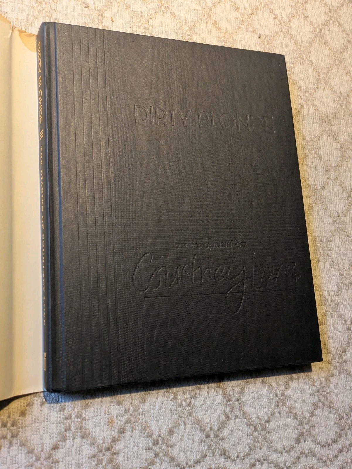Dirty Blonde: The Diaries of Courtney Love , by Love Courtney 1st Ed 1st Print