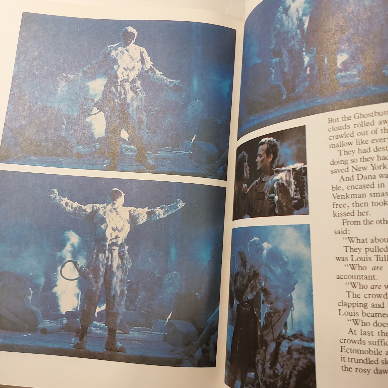 Ghostbusters A Storybook Anne Digby 1984 1st Printing 70 Full-Color Photos Film