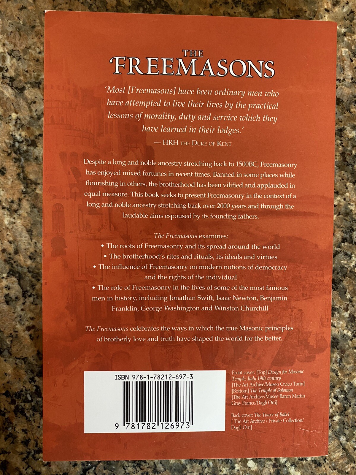 The Freemasons: An Ancient Brotherhood Revealed Michael Johnstone Brand New