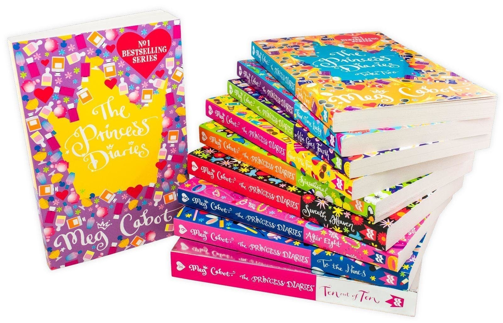 The Princess Diaries by Meg Cabot 10 Books Set – Ages 12+ – PB