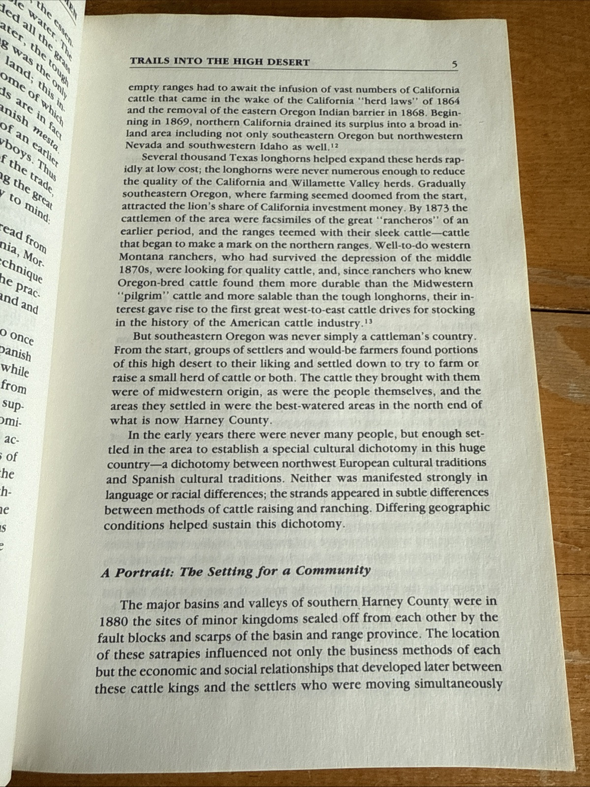 The Community of Cattlemen: A Social History of the Cattle Industry SE Oregon