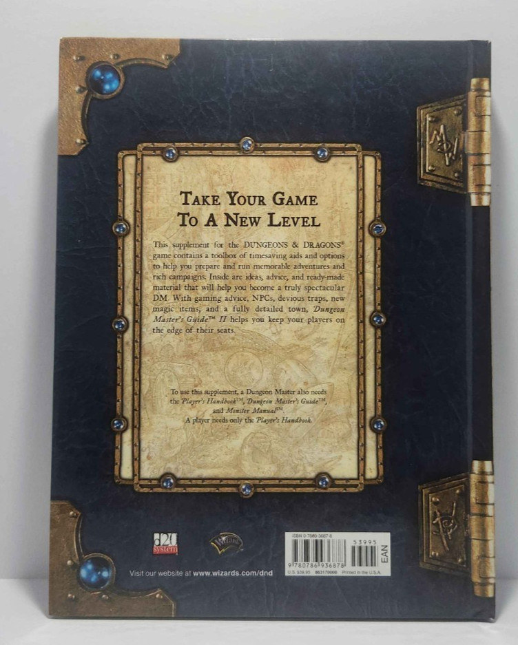 Dungeon Master’s Guide II (Dungeons & Dragons d20 3.5 1st Print)
