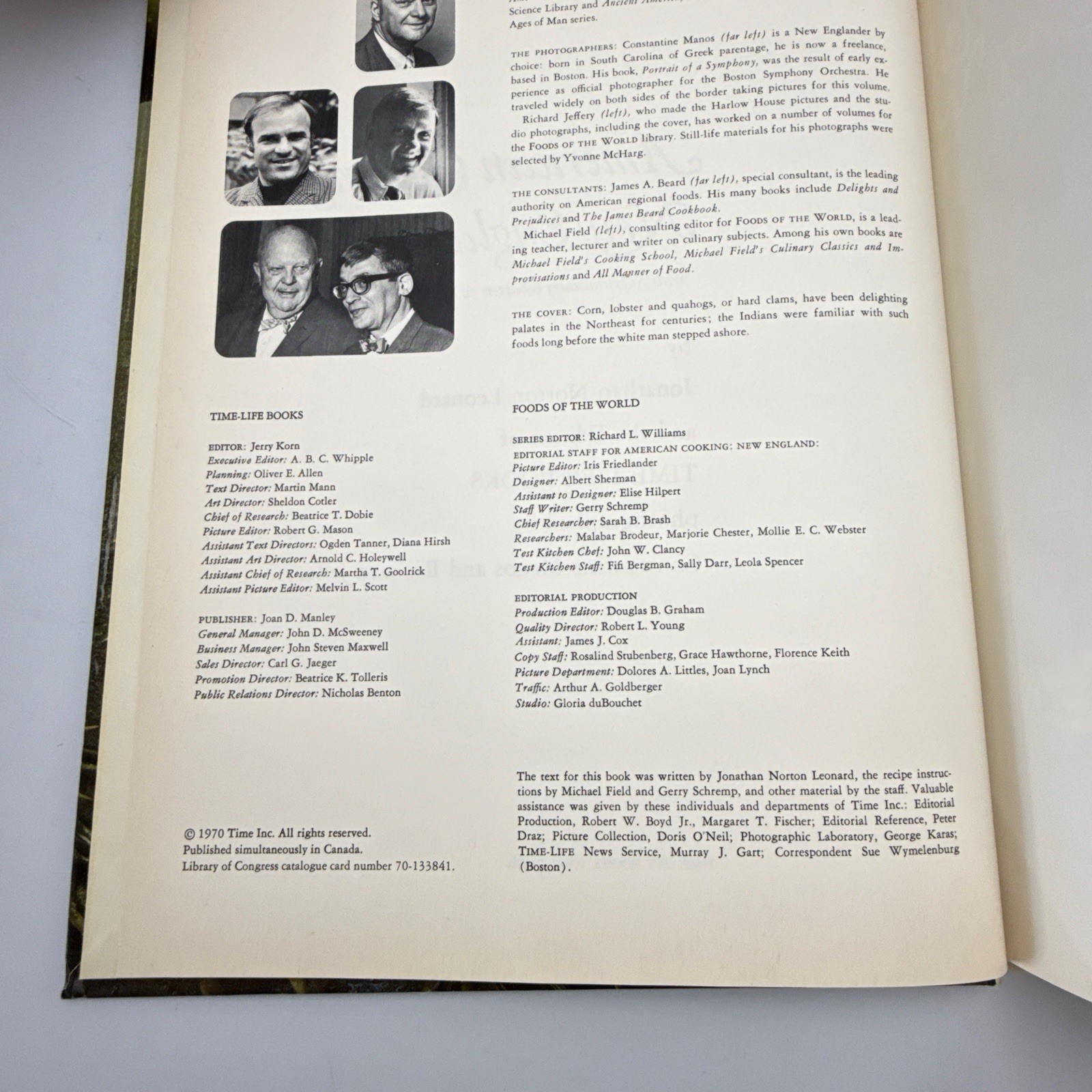 Time Life Books Foods of the World: Pacific and Southeast Asian Cooking 1970