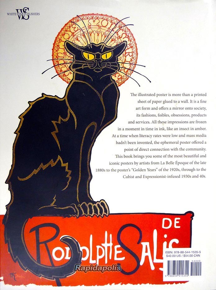THE WORLD IN PRINTS History of Advertising Posters Full-Color Book HC+DJ 204 p.
