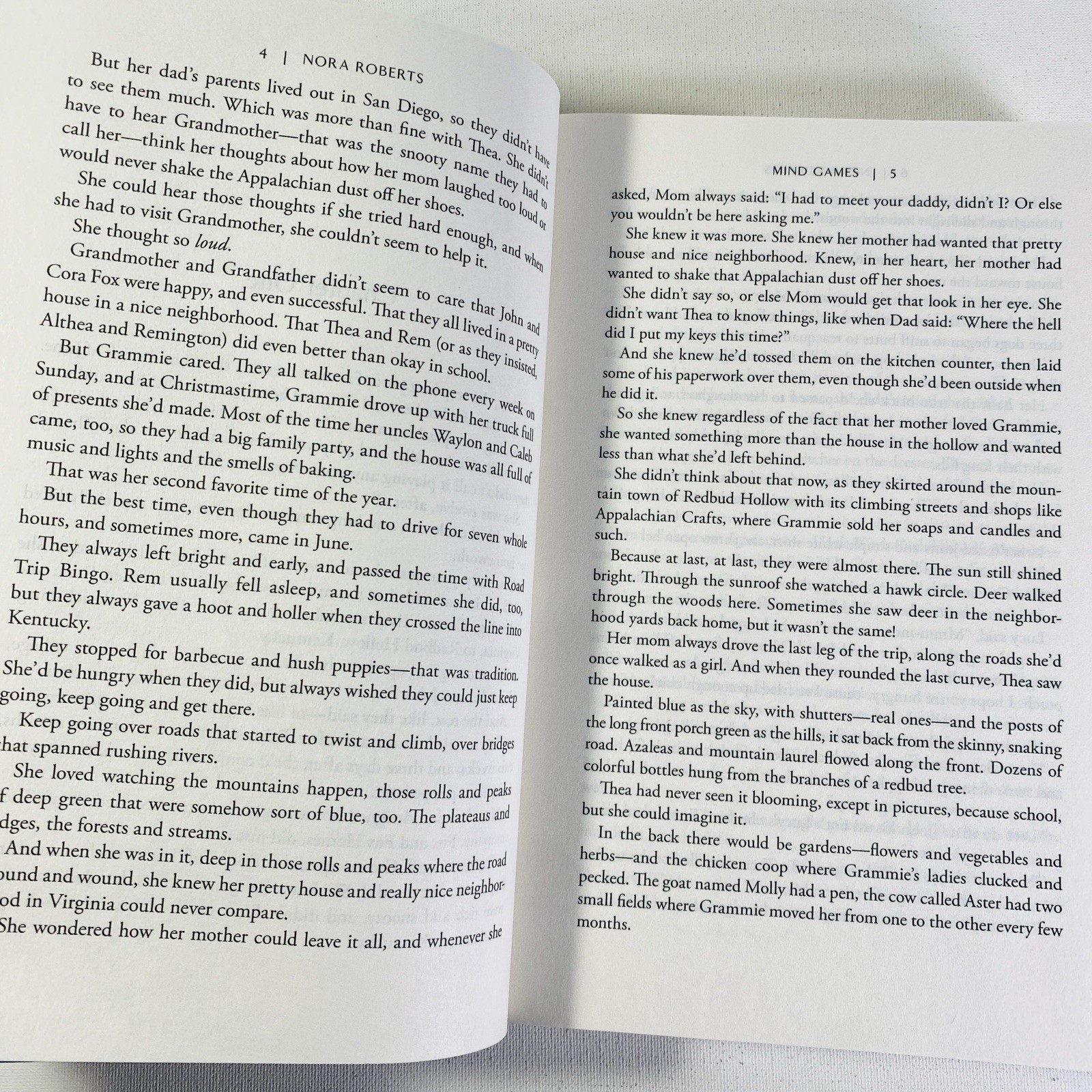 Mind Games : A Novel by Nora Roberts 2024, Hardcover
