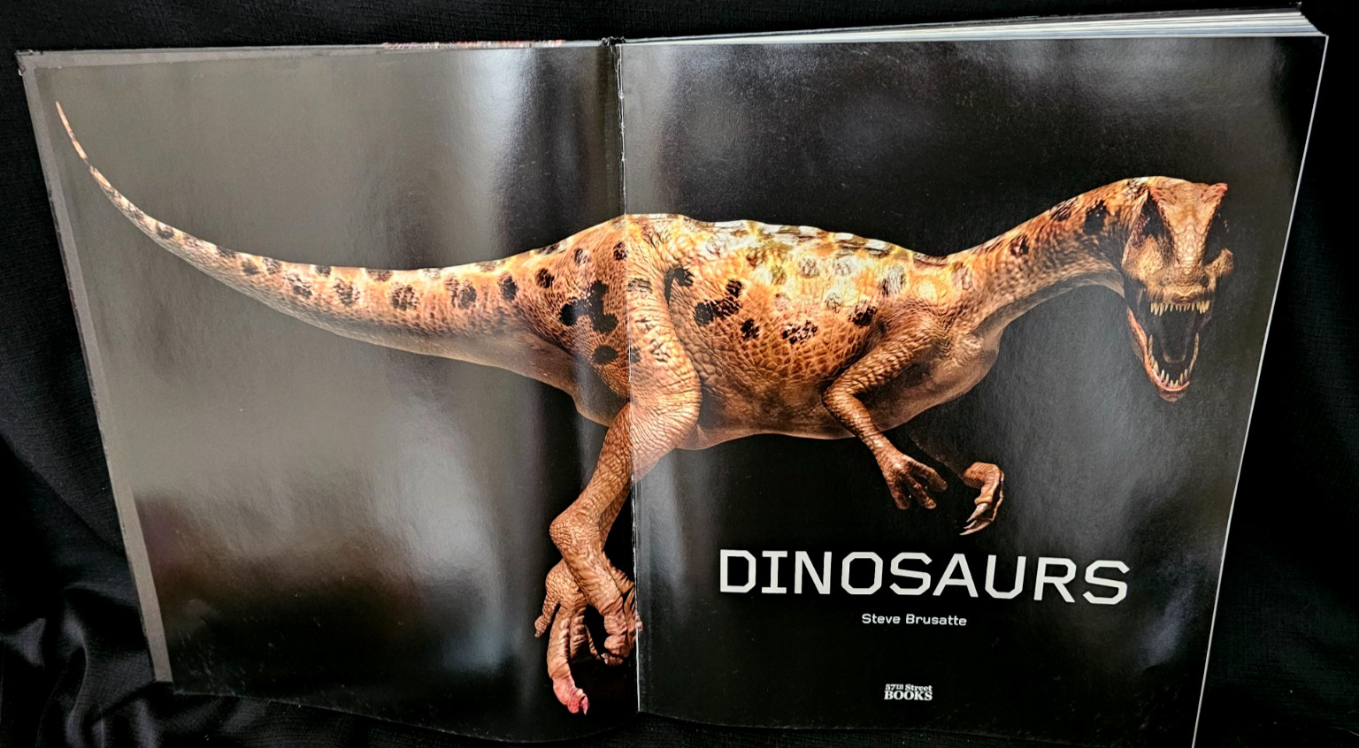 Giant Book Dinosaurs by Steve Brusatte 2008 Quercus 17”x 14”